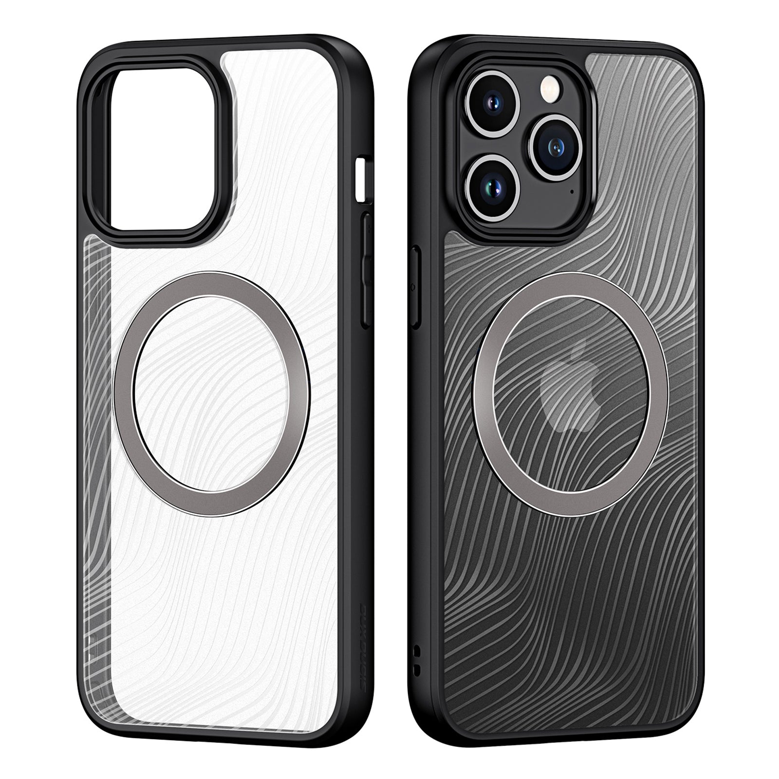 DUX DUCIS Aimo Series til iPhone 15 Pro Max magnetisk telefoncover Matt TPU PC-cover (REACH-certificering) DUX DUCIS Aimo Series til iPhone 15 Pro Max magnetisk telefoncover Matt TPU PC-cover (REACH-certificering)